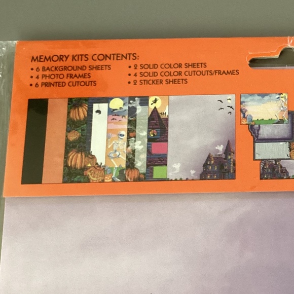Halloween Scrapbook Kit - Picture 3 of 4